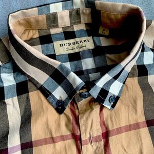 Burberry Dress Shirt Size XL